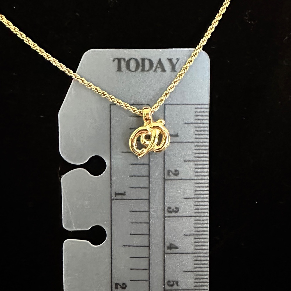 ❌SOLD❌ 💎 Christian Dior CD Logo Pendant Necklace - Picture 10 of 12